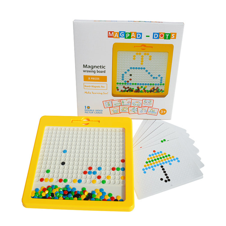 Magnetic Early Education Puzzle Chess Piece Pen Drawing Board