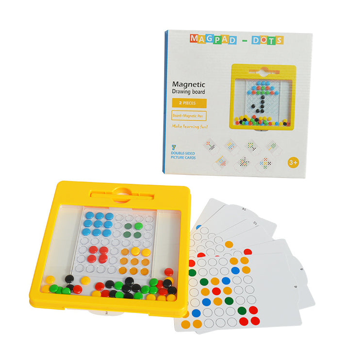 Magnetic Early Education Puzzle Chess Piece Pen Drawing Board