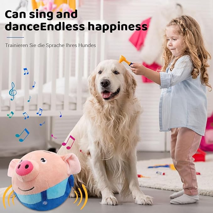 Zynco™ Interactive Bouncing Piggy Toy