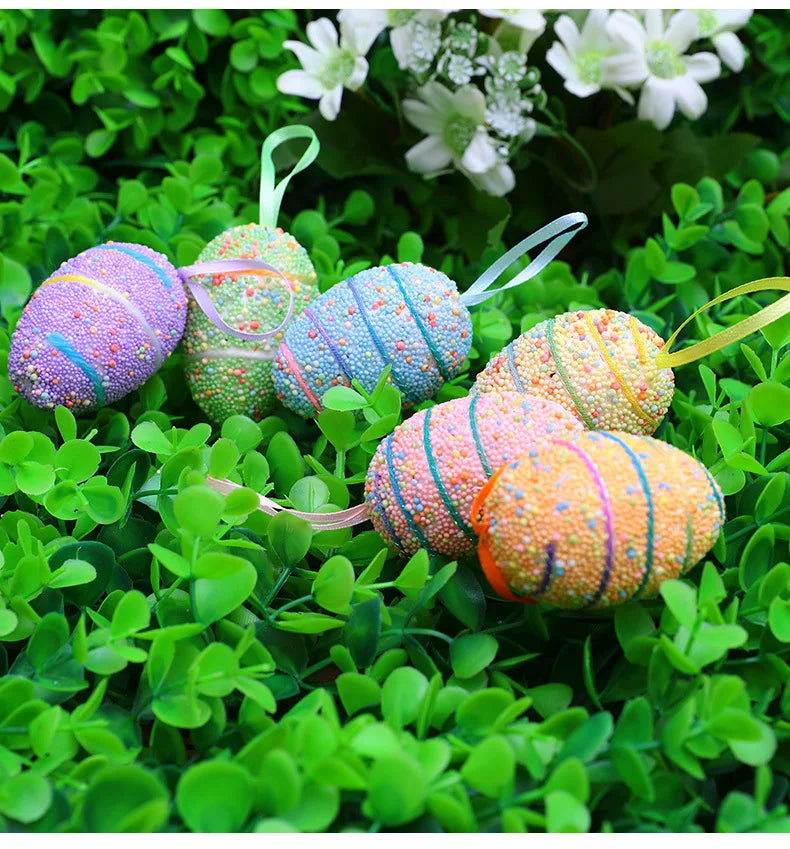 Colorful Easter Set (Eggs &amp; Rabbits)