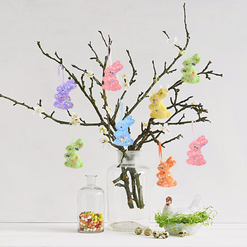 Colorful Easter Set (Eggs &amp; Rabbits)