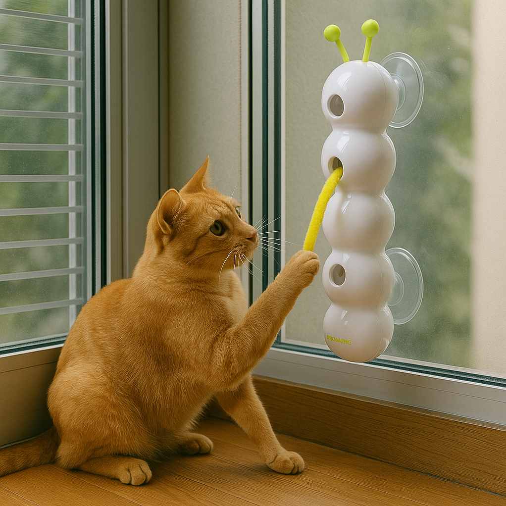 WhiskerWhirl™ | Trigger the hunt – Smart  Interactive Motion Cat Toy